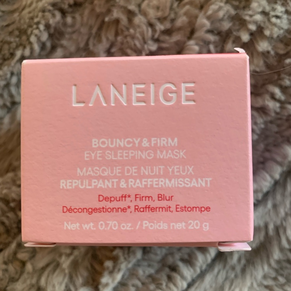 LANEIGE Bouncy & Firm Eye Sleeping Mask, New in the Box - Picture 2 of 3